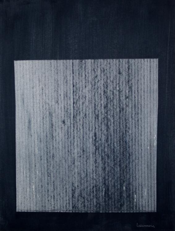 Jean Marie LEDANNOIS - Original painting - Gouache - Abstract composition 72