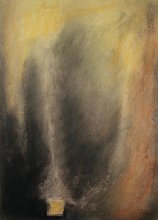 Jean Marie LEDANNOIS - Original painting - Gouache - Abstract composition 121