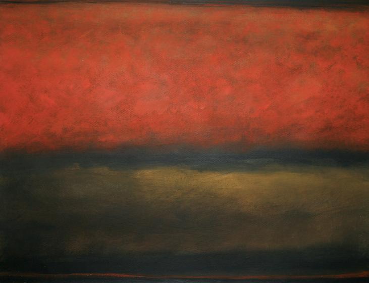 Jean Marie LEDANNOIS - Original painting - Gouache - Abstract composition 15
