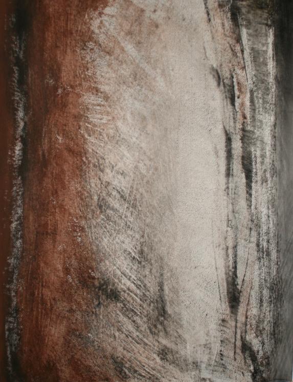 Jean Marie LEDANNOIS - Original painting - Gouache - Abstract composition 163