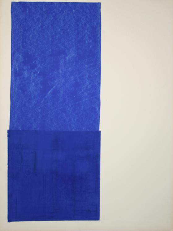 Jean Marie LEDANNOIS - Original painting - Gouache - Abstract composition 107