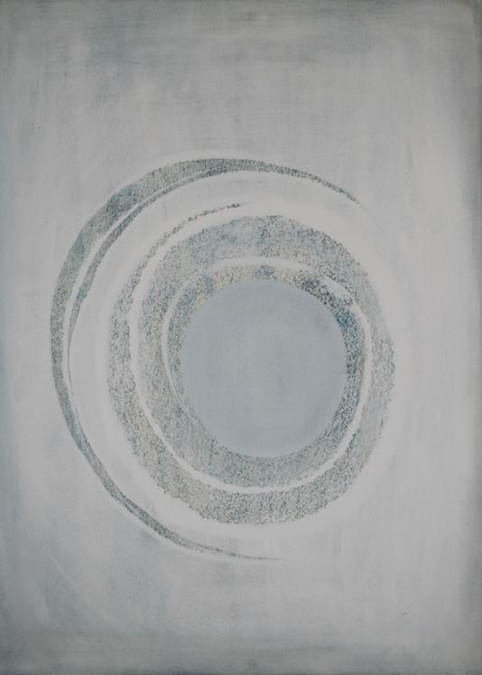 Jean Marie LEDANNOIS - Original painting - Gouache - Abstract composition 101