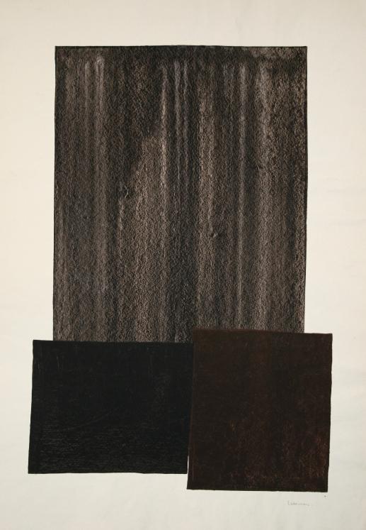 Jean Marie LEDANNOIS - Original painting - Gouache - Abstract composition 168
