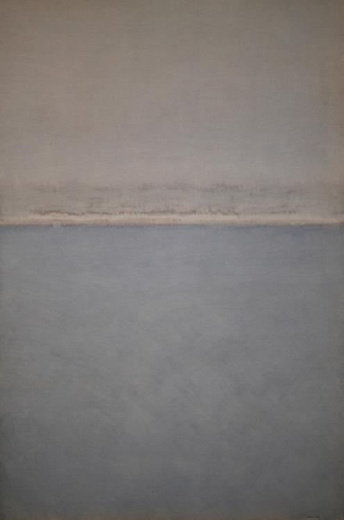 Jean Marie LEDANNOIS - Original painting - Gouache - Abstract landscape