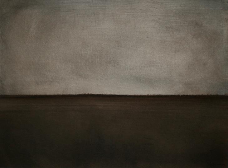 Jean Marie LEDANNOIS - Original painting - Gouache - Abstract composition 186