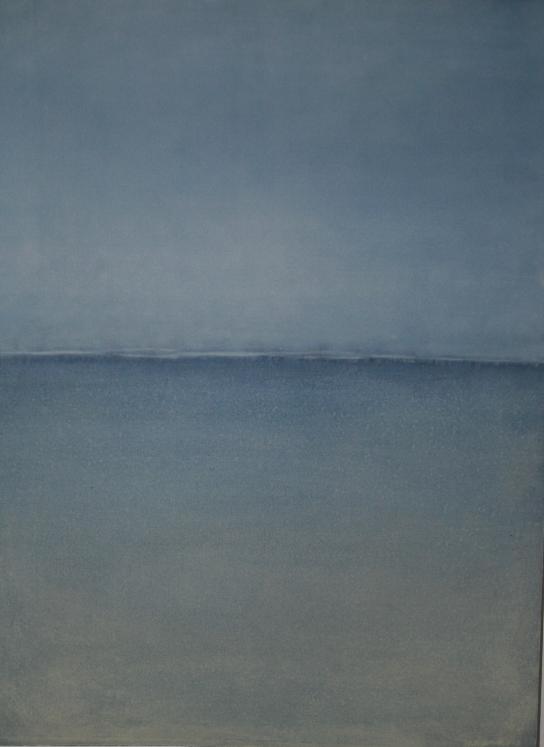 Jean Marie LEDANNOIS - Original painting - Gouache - Abstract landscape 118