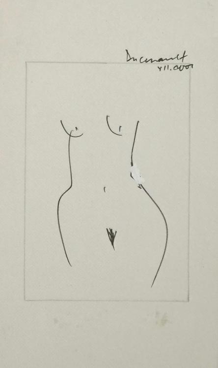 Nguyen Manh Duc DUCMAN - Original drawing - Felt - Nude 6