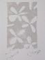 Georges BRAQUE - Original print - Lithograph - Flowers (Tir à l'Arc)