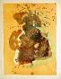 Jean Marie LEDANNOIS - Original painting - Gouache - Abstract composition 12