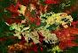 Jean Claude Chastaing - Original oil painting on photo - Fall colors