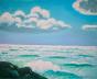 Jacques PONCET - Original painting - Acrylic - Waves 2