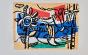 Fernand LEGER - Print - Ltithography - Landscape with two birds (A poem in each Paul Eluard book) 1