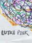 Lutka PINK - Original drawing - Felt - Cosmos 3
