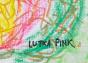 Lutka PINK - Original drawing - Felt - Cosmos 7
