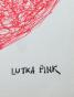 Lutka PINK - Original drawing - Felt - Cosmos 32