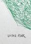 Lutka PINK - Original drawing - Felt - Cosmos 35