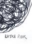 Lutka PINK - Original drawing - Felt - Cosmos 39