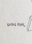 Lutka PINK - Original drawing - Ink - Character 6
