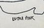 Lutka PINK - Original drawing - Felt - Beach 4
