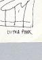 Lutka PINK - Original drawing - Felt - Landscapes 16