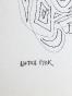 Lutka PINK - Original drawing - Ink - Zig Zag