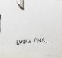 Lutka PINK - Original drawing - Ink - Charact