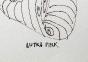 Lutka PINK - Original drawing - Felt - Zig Zag 243