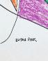 Lutka PINK - Original drawing - Ink and pastel - Zig Zag