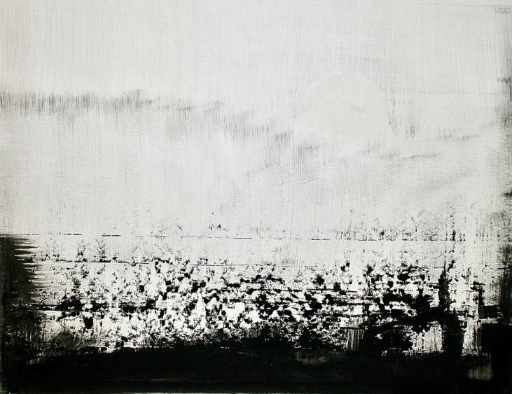 Jean Marie LEDANNOIS - Peinture originale - Gouache - Composition abstraite 135