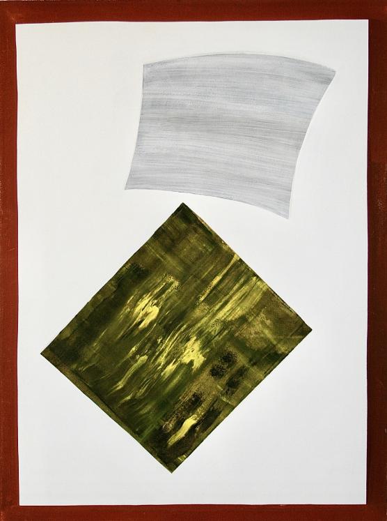 Jean Marie LEDANNOIS - Peinture originale - Gouache - Composition abstraite 22