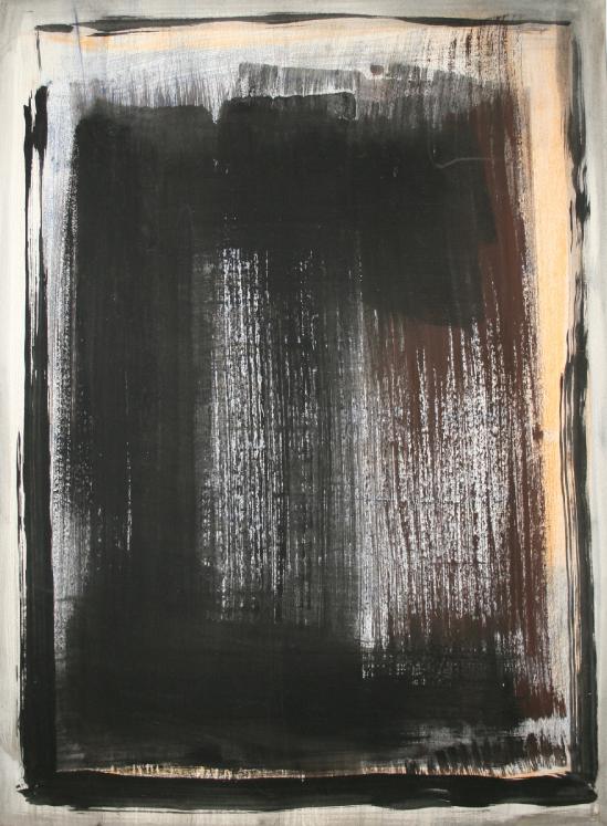 Jean Marie LEDANNOIS - Peinture originale - Gouache - Composition abstraite 56