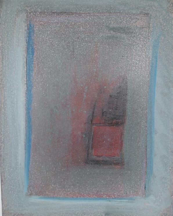 Jean Marie LEDANNOIS - Peinture originale - Gouache - Composition abstraite 93
