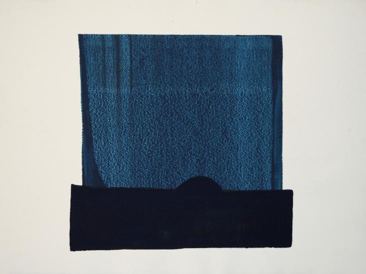 Jean Marie LEDANNOIS - Peinture originale - Gouache - Composition abstraite 113