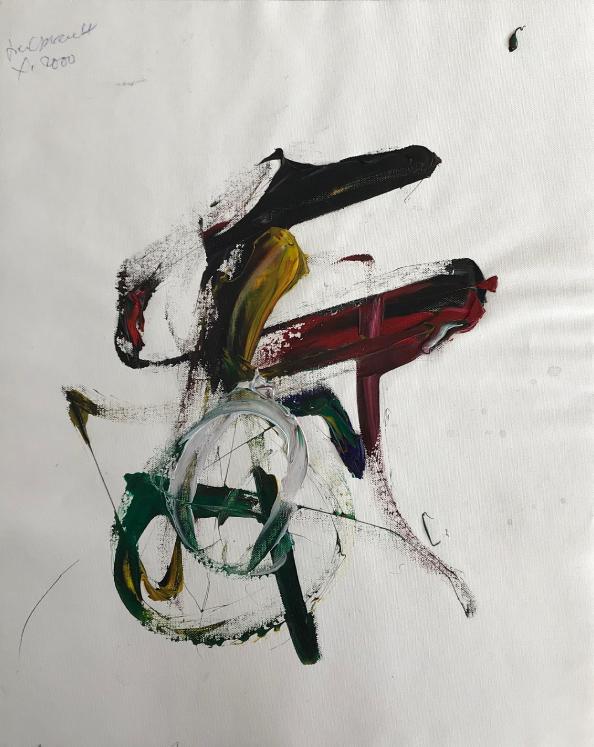 Nguyen Manh Duc DUCMAN - Peinture originale - Acrylique - Composition Abstraite 7