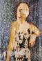 Jean Claude Chastaing - Peinture originale à huile sur image - Portrait intérieur 28