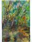 Jean Claude Chastaing - Peinture originale à huile sur photo - Balade en forêt 86
