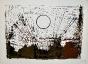 Jean Marie LEDANNOIS - Peinture originale - Gouache - Composition abstraite 40