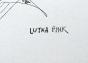 Lutka PINK - Dessin original - Encre - Zig Zag 114