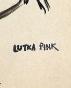 Lutka PINK - Dessin original - Crayon - Nue (Pologne, début des années 40) 3