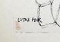 Lutka PINK - Dessin original - Feutre - Danse 6