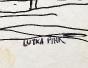 Lutka PINK - Dessin original - Encre - Paysages 20