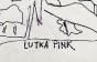 Lutka PINK - Dessin original - Feutre - Parc 2