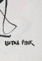 Lutka PINK - Dessin original - Feutre - Japan