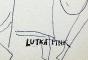 Lutka PINK - Dessin original - Encre - Vie à la Campagne 5