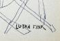 Lutka PINK - Dessin original - Encre - Vie à la Campagne 6