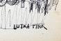 Lutka PINK - Dessin original - Encre - Vie à la Campagne 10