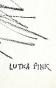 Lutka PINK - Dessin original - Encre - Cosmos