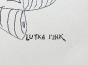 Lutka PINK - Dessin original - Feutre - Zig Zag 247