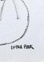 Lutka PINK - Peinture originale - Encre - Abstrait
