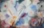 Raymond TRAMEAU - Peinture originale - Aquarelle - Composition abstraite 18